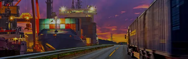 Lkw von Lawonce Logistics im Fernverkehr